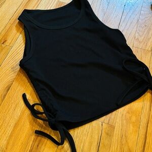 Black Sleeveless Top